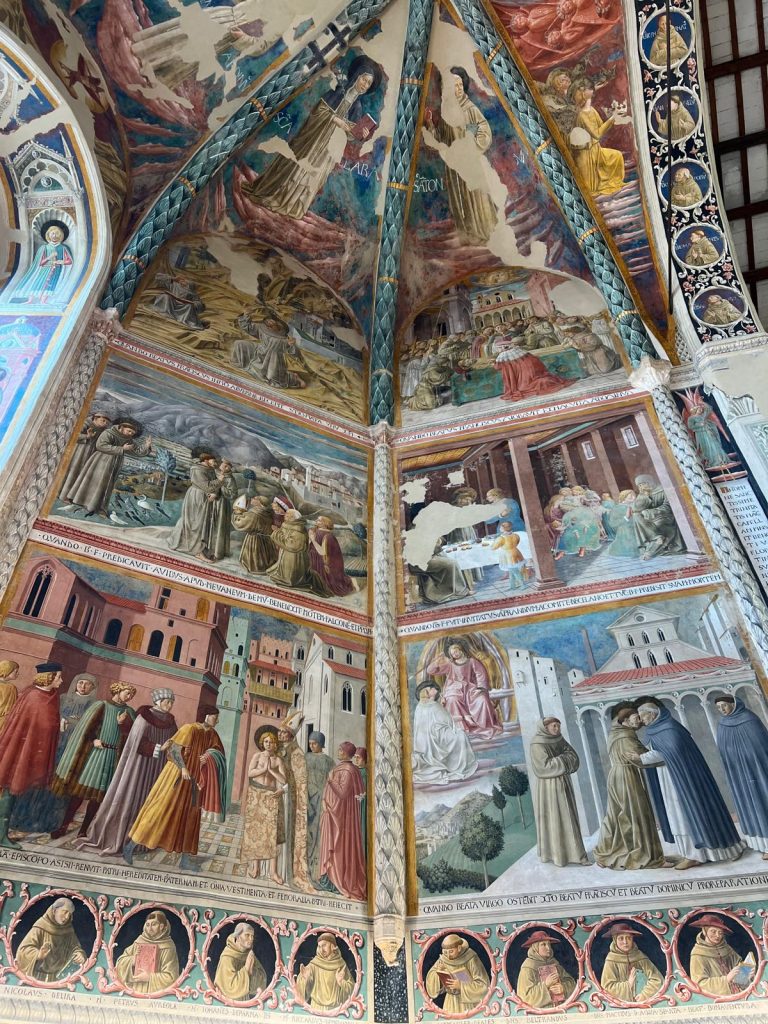 Benozzo Gozzoli Vita di San Francesco Montefalco Perugia