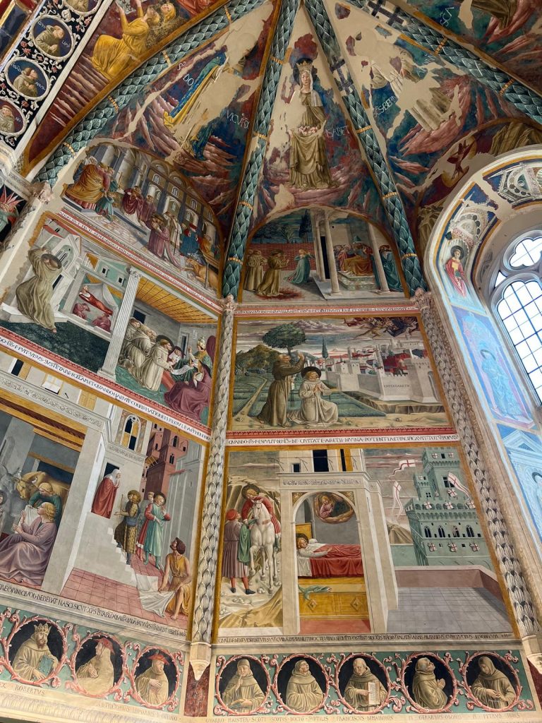 Benozzo Gozzoli Vita di San Francesco Montefalco Perugia