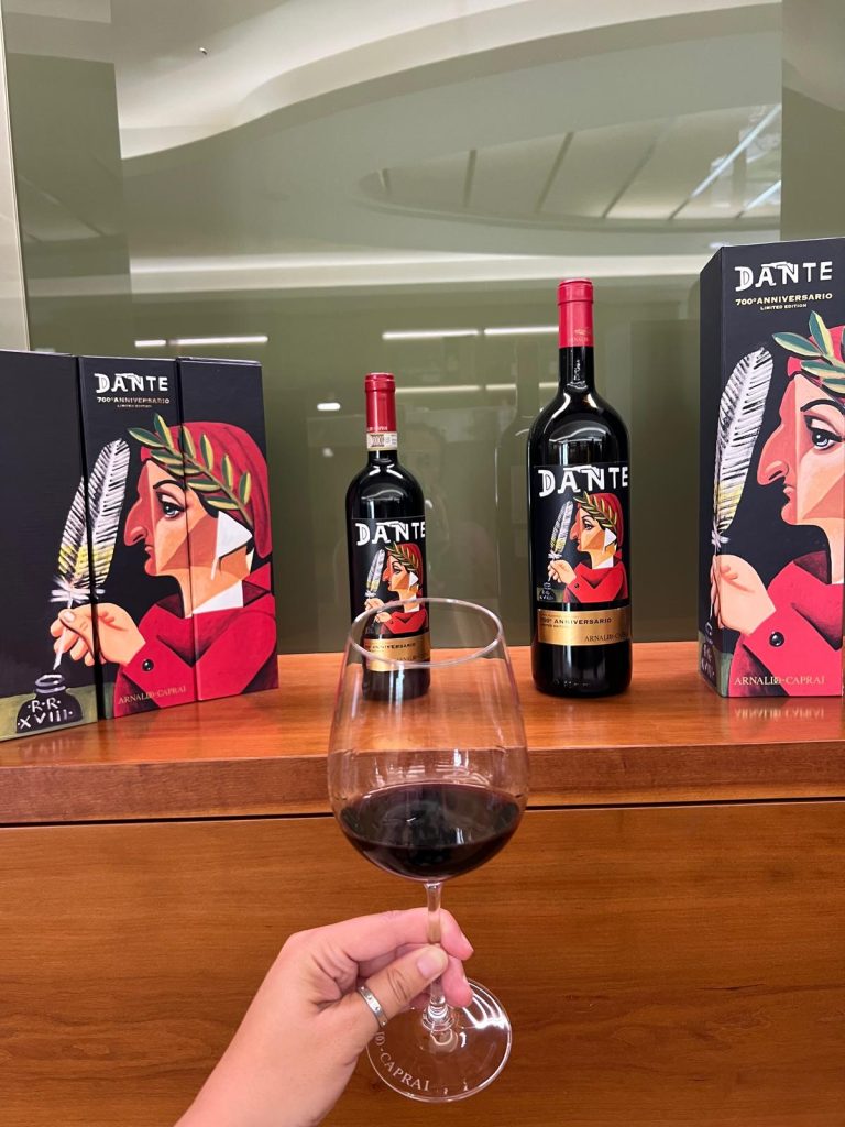 Sagrantino Dante Alighieri Cantina Arnaldo Caprai Montefalco Perugia