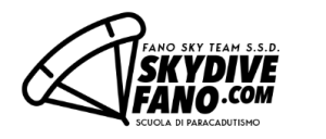 Skydive Fano logo