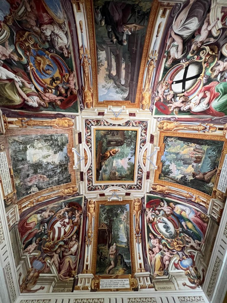 Affreschi Villa Fabri Trevi