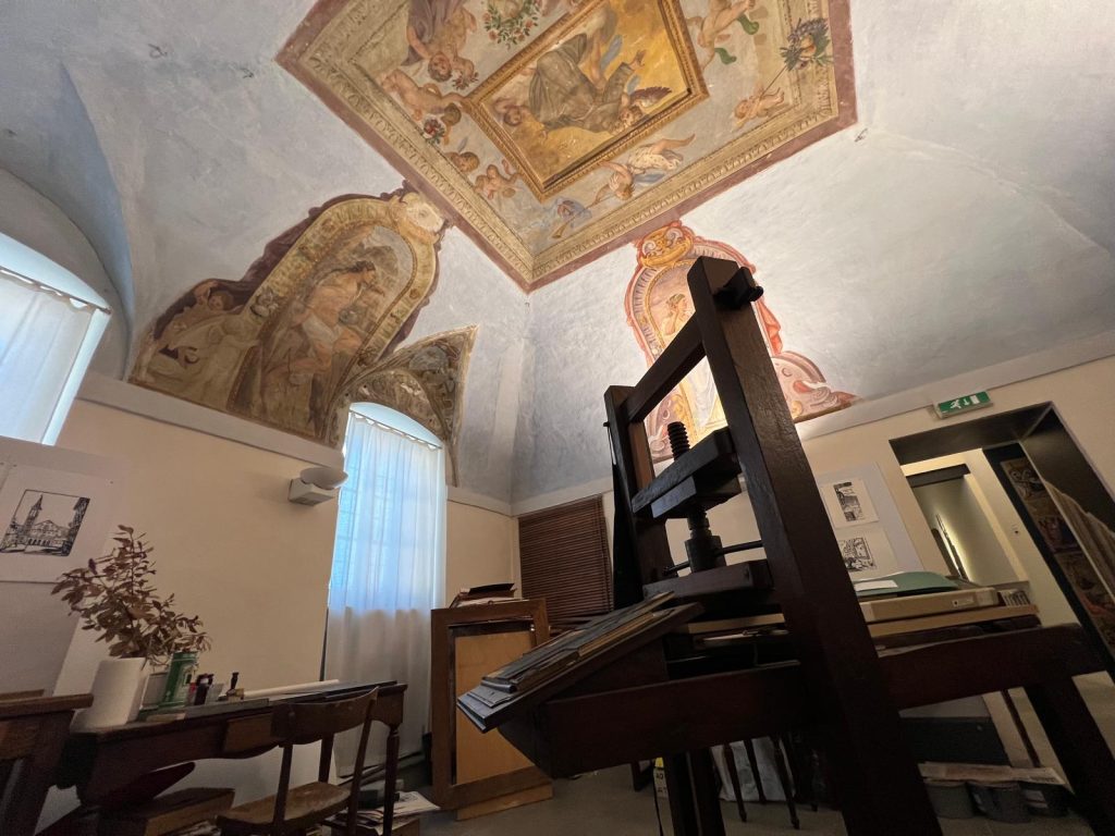 Complesso museale San Francesco Trevi sala espositiva