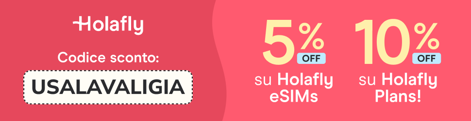 Usalavaligia sconto Holafly eSIM